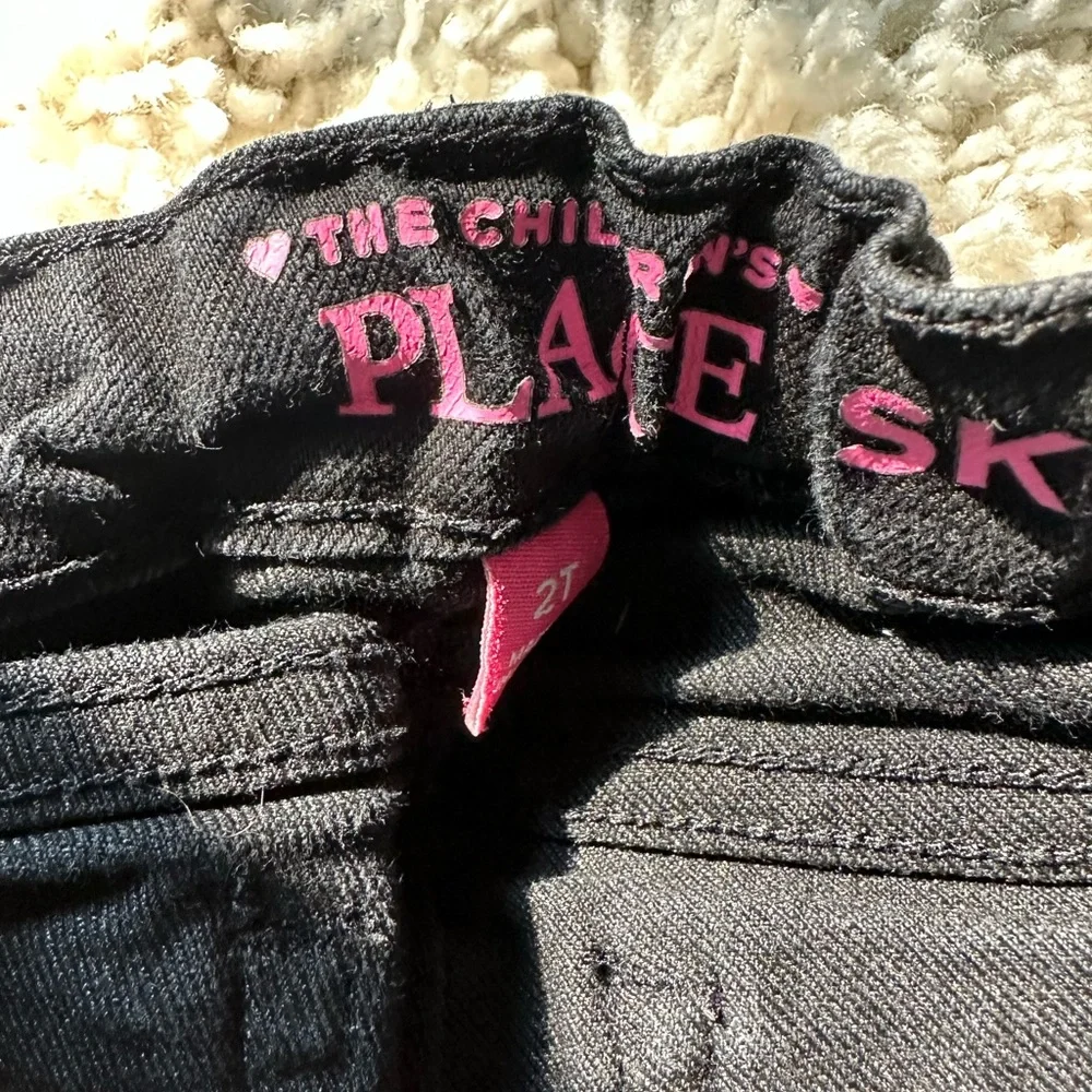 Super cute 2T little girls set of 3 pant bottoms. Stretchy and comfy.